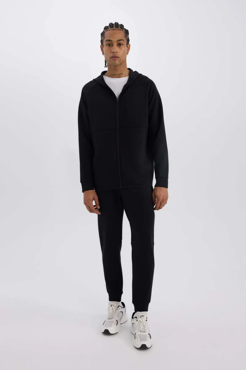 ديفاكتو DeFactoFit Slim Fit Leg Scuba Diver Fabric Joggers
