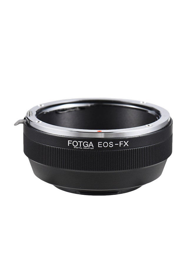 Fotga - FOTGA Manual Lens Mount Adapter Ring Aluminum Alloy for Canon EOS EF/EFS Mount Lens to Fuji X-Pro1/X-E1/X-E2/X-A1/X-M1/X-T1 X-Mount Mirrorless Camera - Image 1