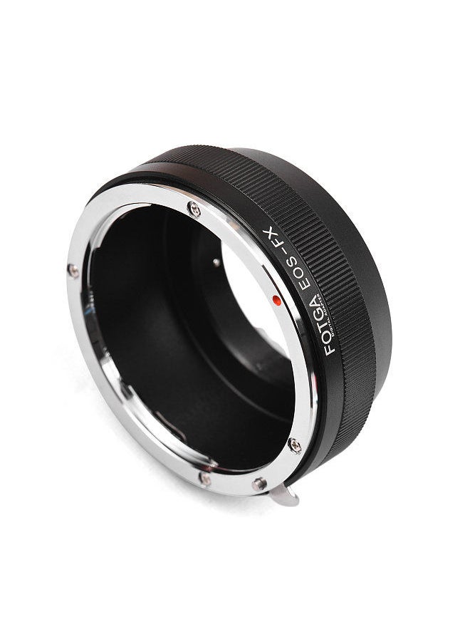 Fotga - FOTGA Manual Lens Mount Adapter Ring Aluminum Alloy for Canon EOS EF/EFS Mount Lens to Fuji X-Pro1/X-E1/X-E2/X-A1/X-M1/X-T1 X-Mount Mirrorless Camera - Image 1