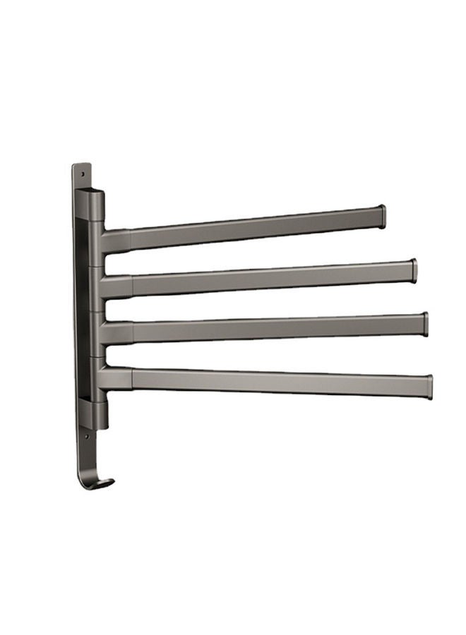 Sharpdo Non-perforated Rotatable Towel Rack In Bathroom - Image 1