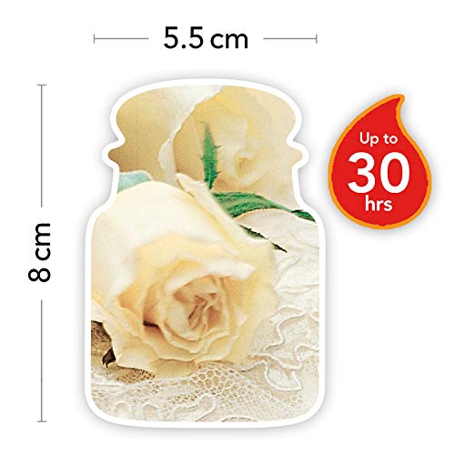 YANKEE CANDLE Yankee Small Wedding Day Glass Jar Candle (5.79 cm x 5.79 cm x 8.61, White) - Image 2