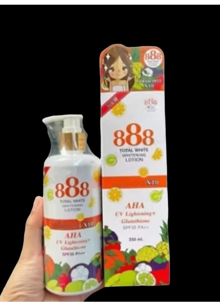 888 توتال وايت لوشن التبييض 250 مل  - Image 1