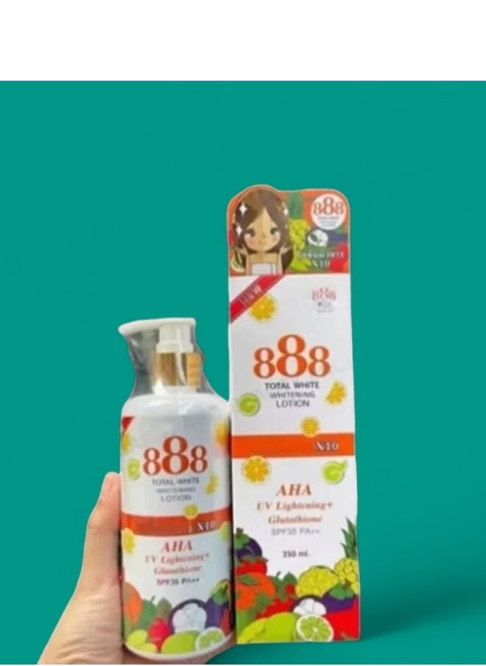888 توتال وايت لوشن التبييض 250 مل  - Image 2