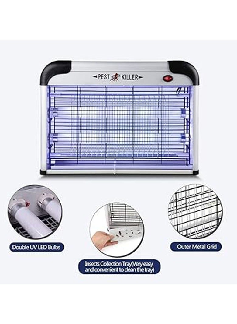 Mosquito Killer, Fly and Insect Killer UV light Attract to Zap Flying Insects, Trap for Bug Zapper, Fly Zapper, Fly Killer, Fly Swatter, Wasp Killer - 40x25 cm - Image 2