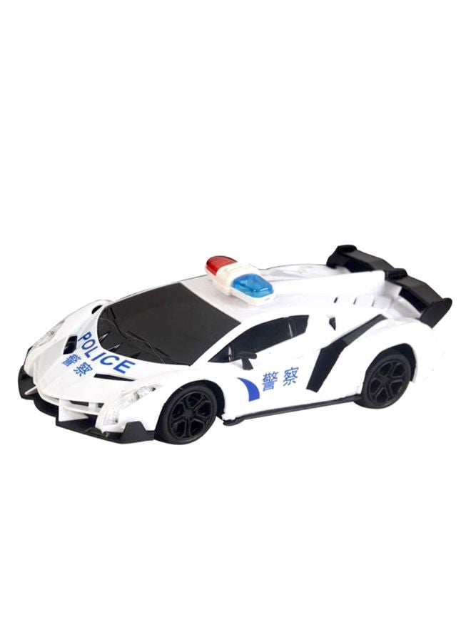 NIBEMINENT Sport Micro Racing Police RC Car White 
