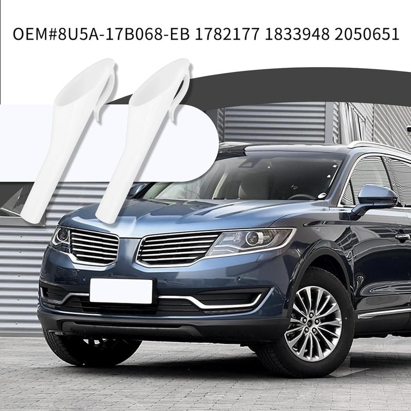 2 قطعة من قمع السيارات، بديل لـ OEM#8U5A-17b068-EB 1782177 القمع الأصلي بدون غطاء للوقود، قمع خزان وقود مضغوط بدون غطاء متوافق مع فورد مدمج وصغير الحجم - Image 5