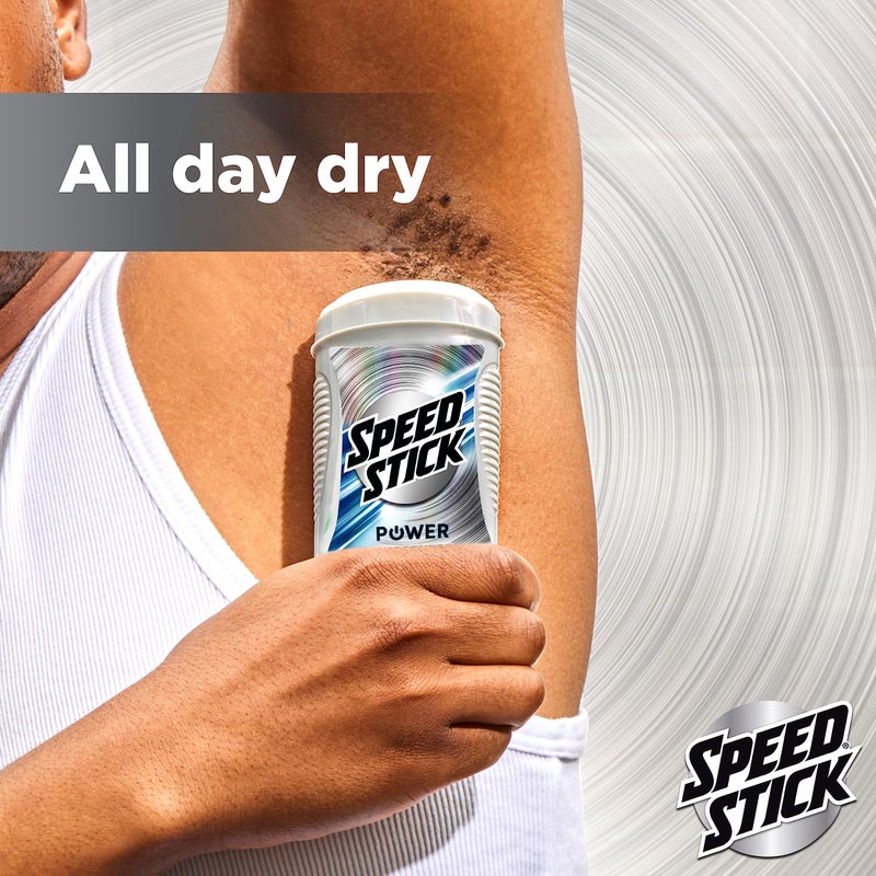 Speed Stick Men's Antiperspirant Deodorant, Unscented, 3 Ounce, 4 Pack - Image 5