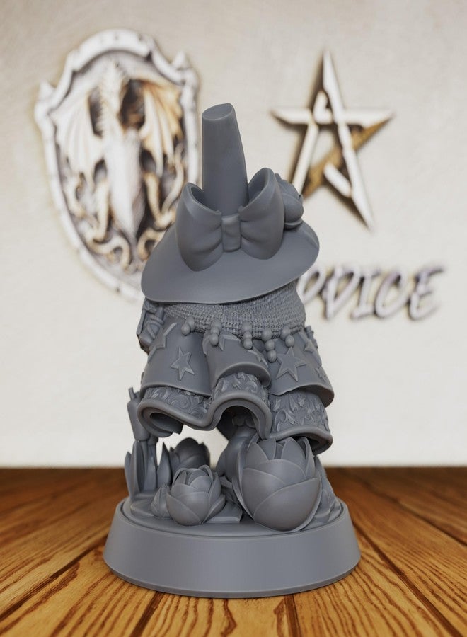 AUSPDICE 32mm DND Miniature Frog Wizardess, D&D Minis for Fantasy Tabletop Games Dungeons and Dragons,Collectors, and Hobby Enthusiasts - Image 3