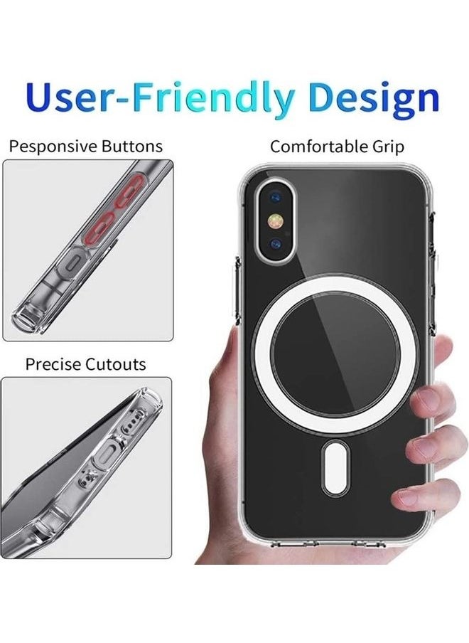TWEGGON - Protection Case With Magsafe For IPhone XS Max Clear - Image 1