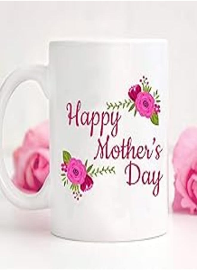 Generic Happy Mother's Day White 11Oz Ceramic Mother's day gift Mug 