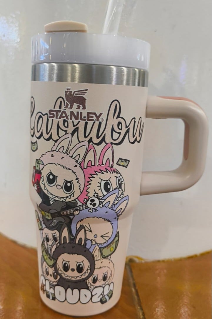 Stanley Labubu Limited Edition H2.0 Flow State Insulated Cup 14 OZ - Image 1