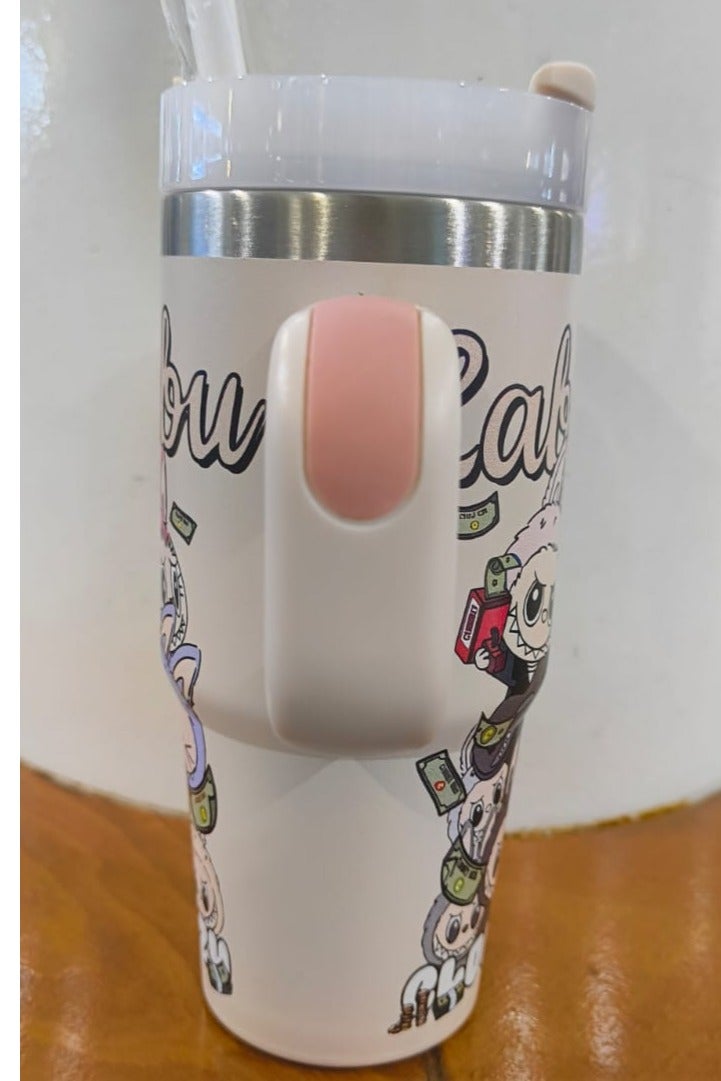 Stanley Labubu Limited Edition H2.0 Flow State Insulated Cup 14 OZ - Image 3