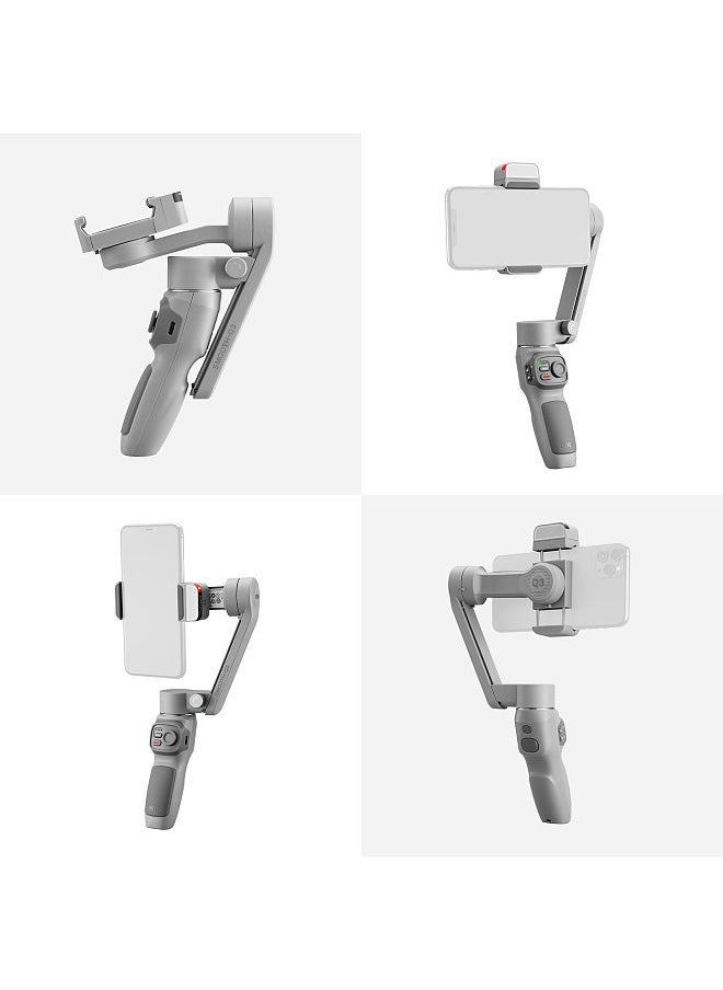Zhiyun SMOOTH-Q3 Handheld 3-Axis Smartphone Gimbal Stabilizer Portable Phone Vlog Gimbal Max. 280g Payload Built-in Battery LED Fill Light  - Image 3