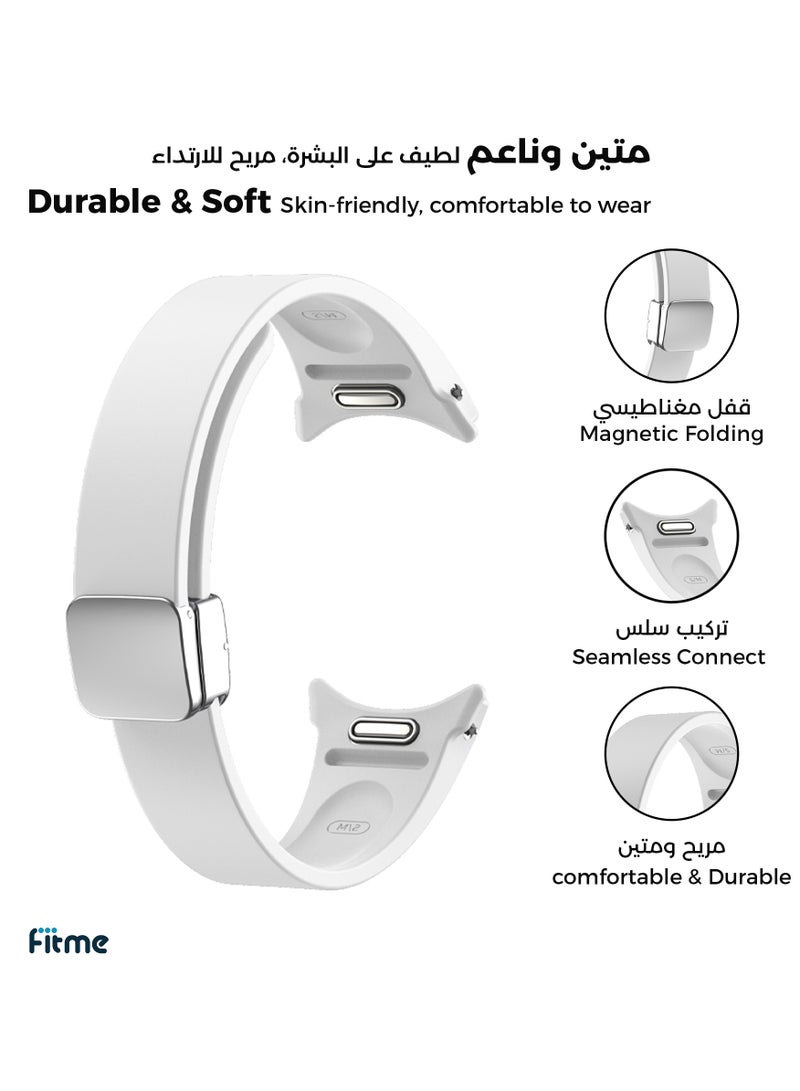 FITME Silicone Band With Magnetic Folding For Galaxy Watch 3 / Watch 4 / Watch 5 / Watch 6 / Watch 7 - Image 2
