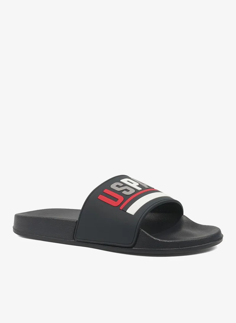 Men's Navy Signature Slides – Effortless Style Meets Ultimate Relaxation!