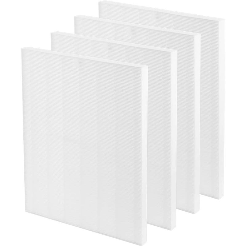 Allisfresh D480 Replacement Filter D4 Compatible with Winix D480 Air Cleaner Purifier Ture HEPA Only Item Number 1712010000 D4 Filter 4 Pack