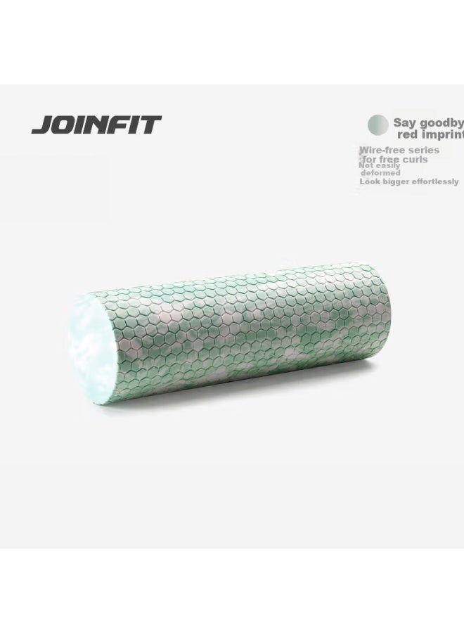 Joinfit Foam Roller Muscle Relaxation Stick Leg Massager Wolf Tooth Stick Large Floating Point Yoga Column Men And Women Green White - Image 2