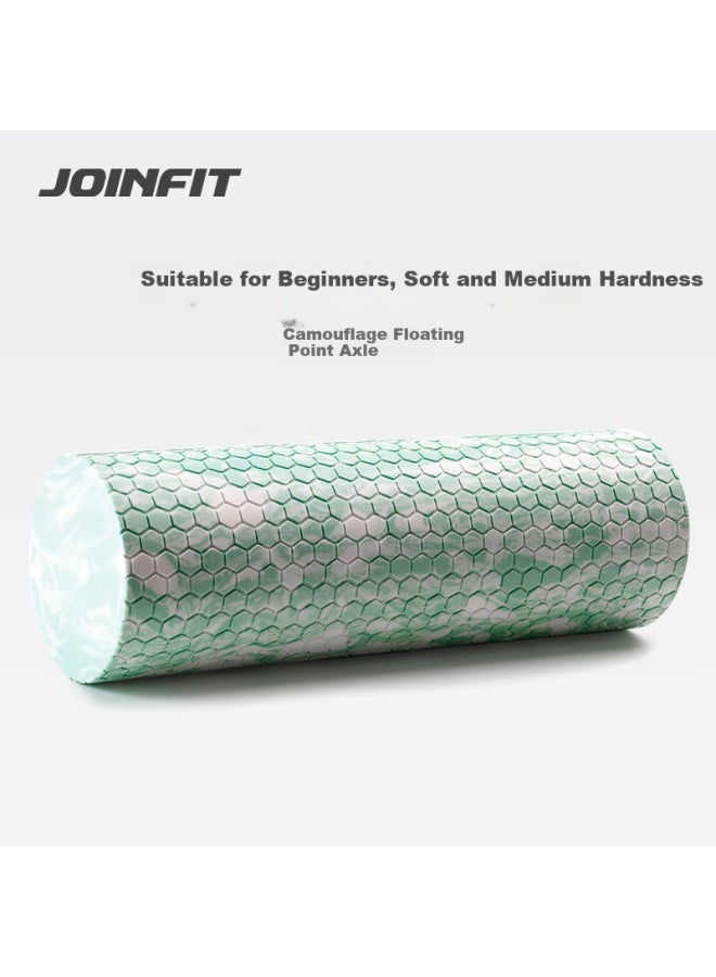 Joinfit Foam Roller Muscle Relaxation Stick Leg Massager Wolf Tooth Stick Large Floating Point Yoga Column Men And Women Green White - Image 3