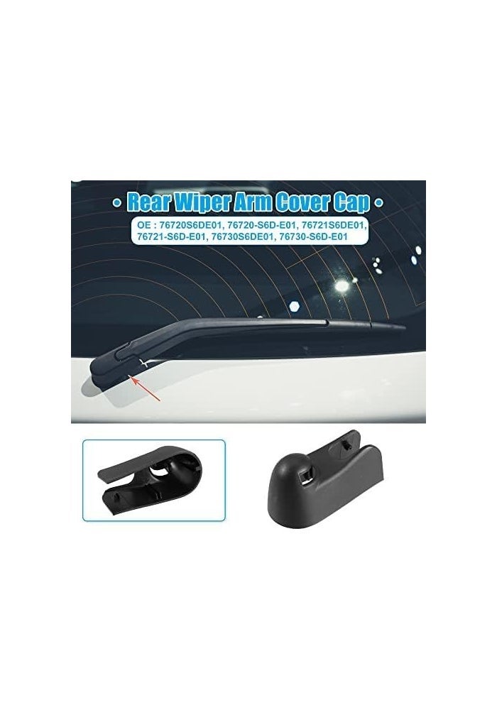 Wivplex Car Rear Windshield Wiper Arm Cover Cap for Civic 2001-2006 - Image 2