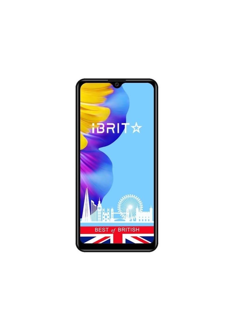 iBRIT - Ibrit Diamond Pro Plus 3GB 32GB Black 4G Smartphone - Image 1