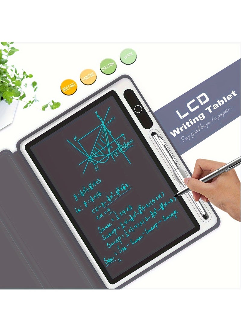Portable 10.1 Inch Large Screen LCD Notebook - Digital Handwriting Pad With Protective Case  - Image 2