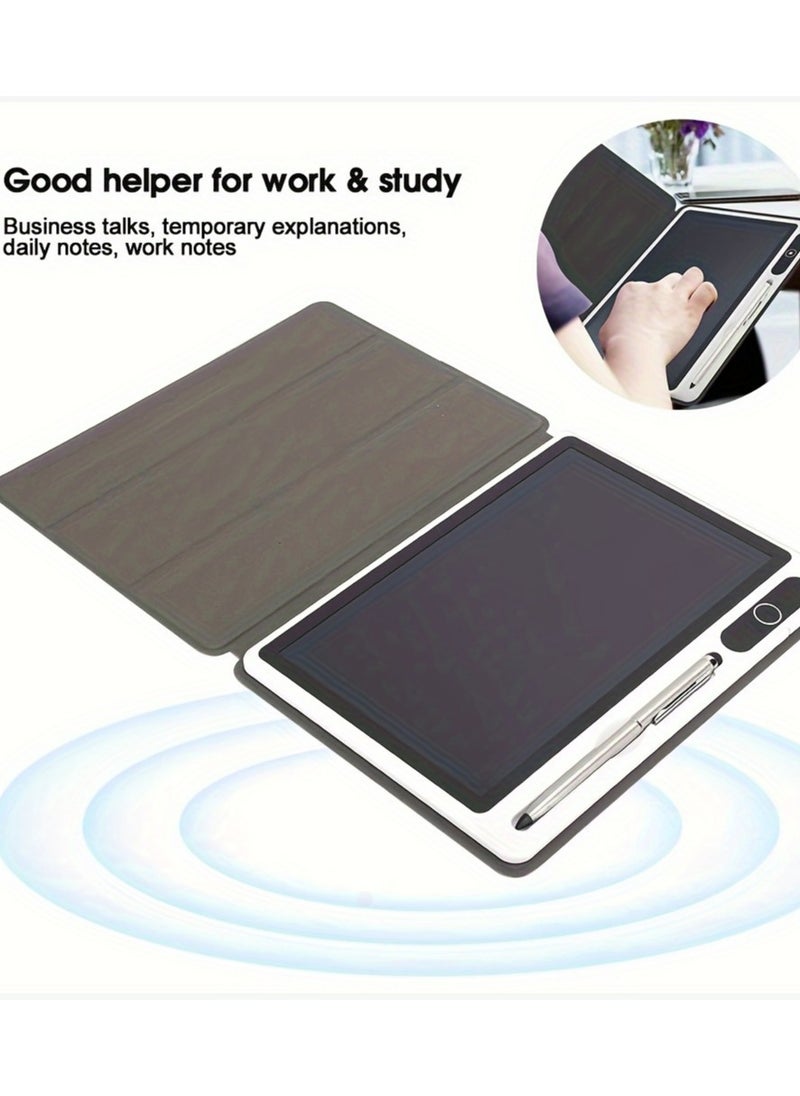Portable 10.1 Inch Large Screen LCD Notebook - Digital Handwriting Pad With Protective Case