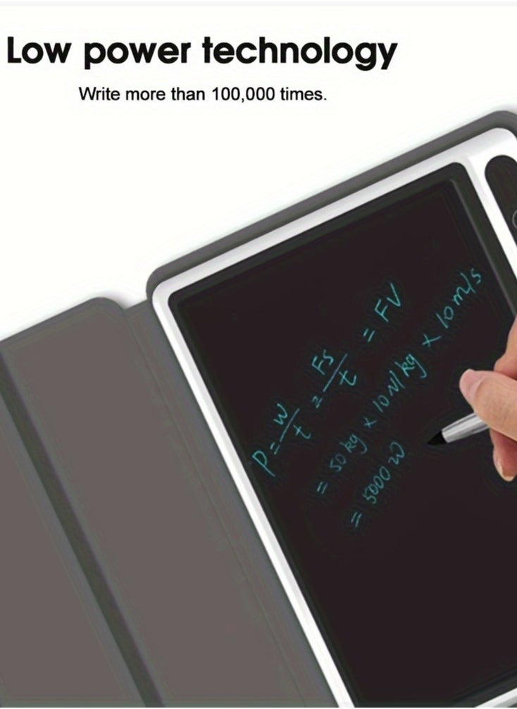 Portable 10.1 Inch Large Screen LCD Notebook - Digital Handwriting Pad With Protective Case