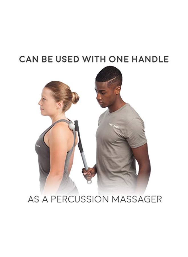 Body Back AccuMassage - Dual Pressure Point Massage Tool & Massage Hammer - 2 in 1 Design - Shiatsu Neck Massager Tool, Golf Ball Percussion Massager for Deep Tissue - Image 5