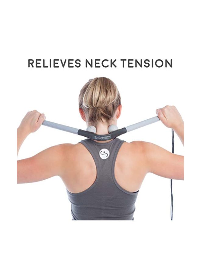 Body Back AccuMassage - Dual Pressure Point Massage Tool & Massage Hammer - 2 in 1 Design - Shiatsu Neck Massager Tool, Golf Ball Percussion Massager for Deep Tissue - Image 4