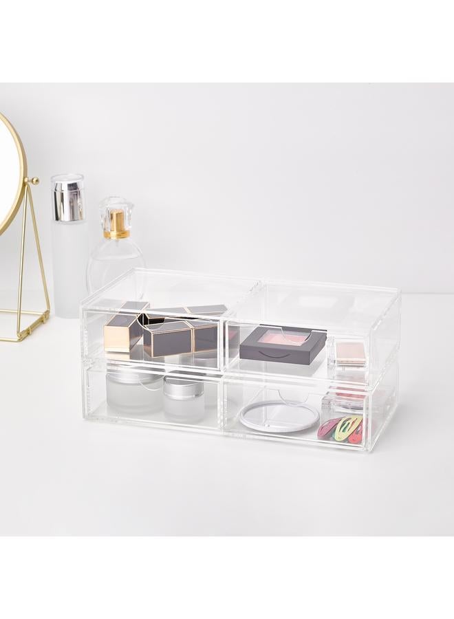 Zaboon Make-up storage with 2 drawers, 25x12 cm - Image 2