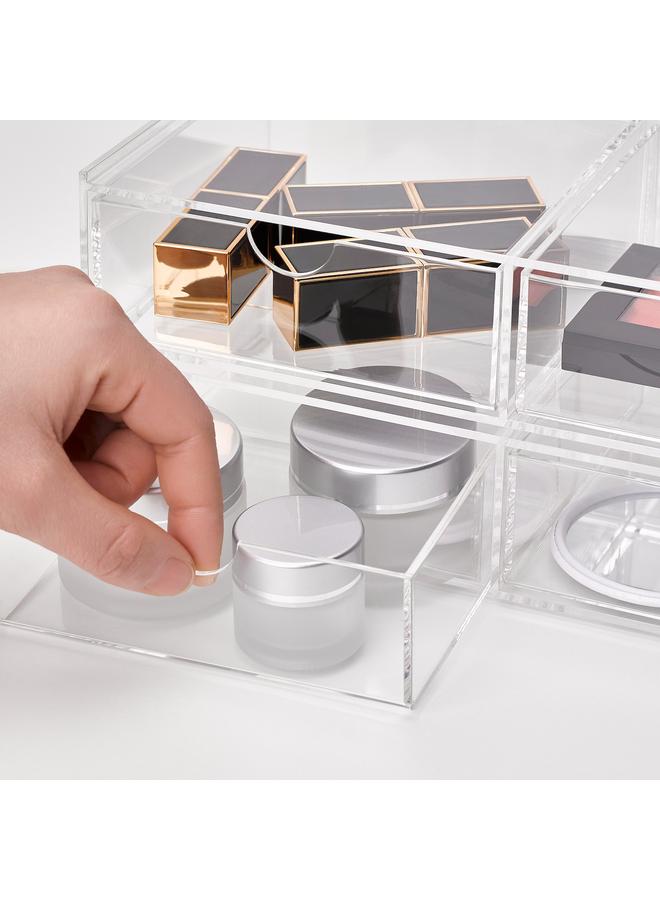 Zaboon Make-up storage with 2 drawers, 25x12 cm - Image 3