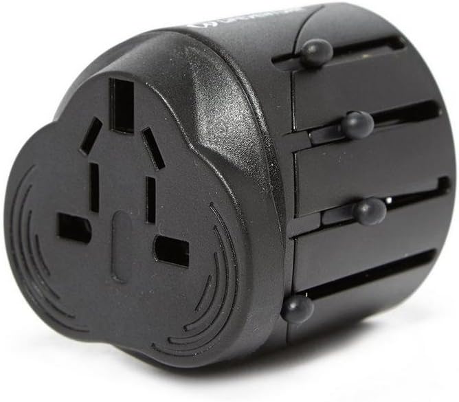 LIFEVENTURE Life Venture Universal Travel Adaptor with Dual USB Ports - Image 1