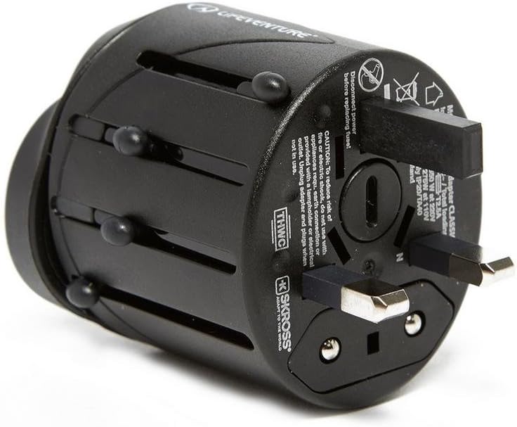 LIFEVENTURE Life Venture Universal Travel Adaptor with Dual USB Ports - Image 3