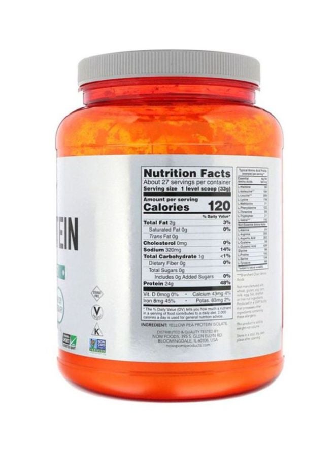 Now Foods Pack Of 2 Pea Protein Powder - Image 2
