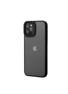Recci iPhone 12 Mini , protection for camera with thick frame. The case is transparent with black frame. The case is waterproof, fingerprint-resistant, and fall-resistant  - Image 2