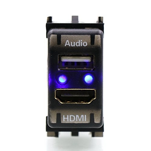 Timloon HDMI Socket Mount Cable +USB Audio Input Use for Nissan - Image 4