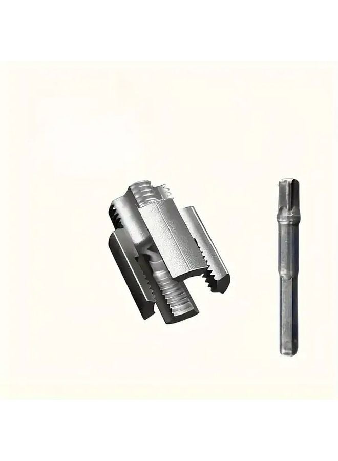 2-Piece Set Pipe Thread Cutting Tool For 12 Inch PPR Internal External Tap Cutter - Image 1