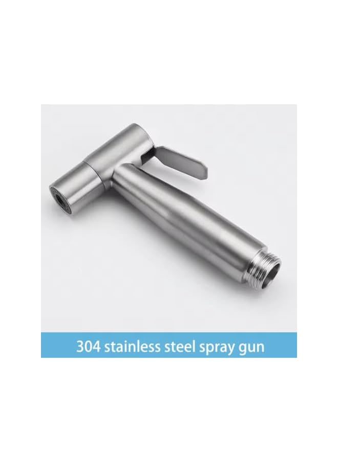 The Bros Stainless Steel Toilet Sprayer Gun, Hand Bidet Faucet for Bathroom, Hand Shower Head, Self Cleaning (1) - Image 2