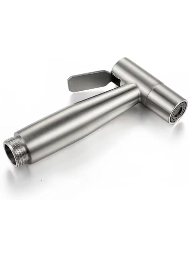 The Bros Stainless Steel Toilet Sprayer Gun, Hand Bidet Faucet for Bathroom, Hand Shower Head, Self Cleaning (1) - Image 1