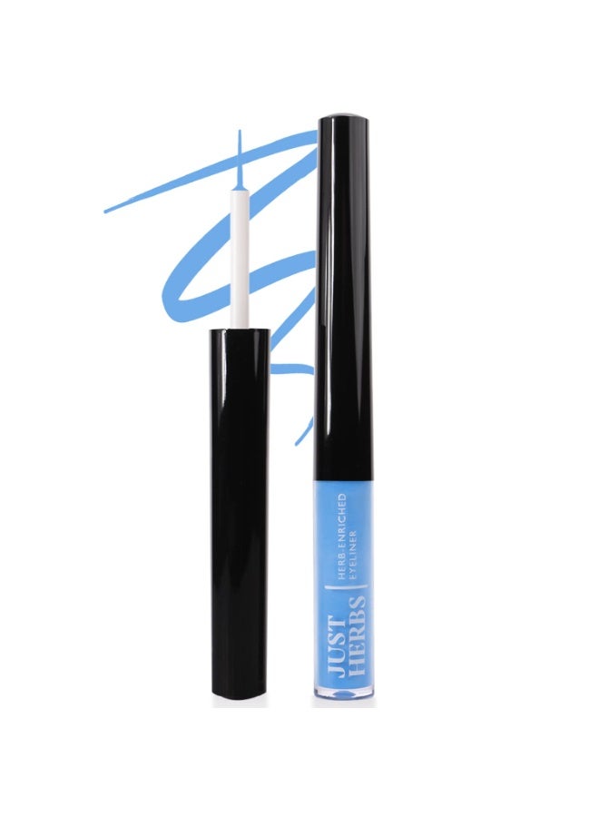 جاست هيربز محدد عيون "Just Herbs" بلمسة مطفية (Matte)، مقاوم للماء والتلطخ ويدوم طويلاً (عبوة تحتوي على 3 أقلام بوزن 2.5 جم لكل منها): الوردي (Bubblegum Pink)، والأزرق الكهربائي (Electric Blue)، والفضي البلاتيني (Platinum Silver). - Image 2