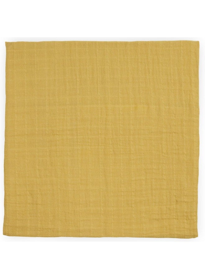 Little Unicorn 100% Certified Natural Organic Cotton Muslin Swaddle Blanket (Wheat) - Image 2