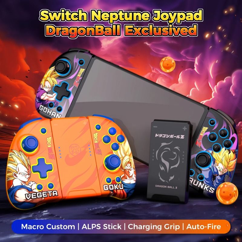 Iine Dragon Ball Elite Gamepad Controller, Black - Image 4