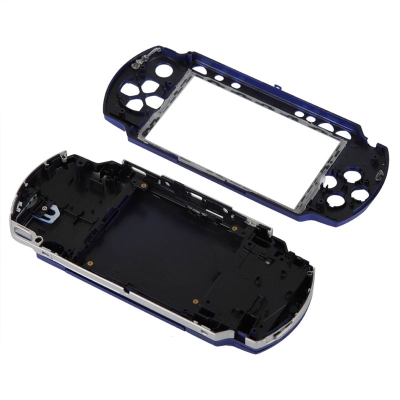 For PSP1000 Game Shell Blue Full Housing Shell Cover - High Quality PC Material with Anti-Skid Design for PSP 1000 Console Repair - Image 5