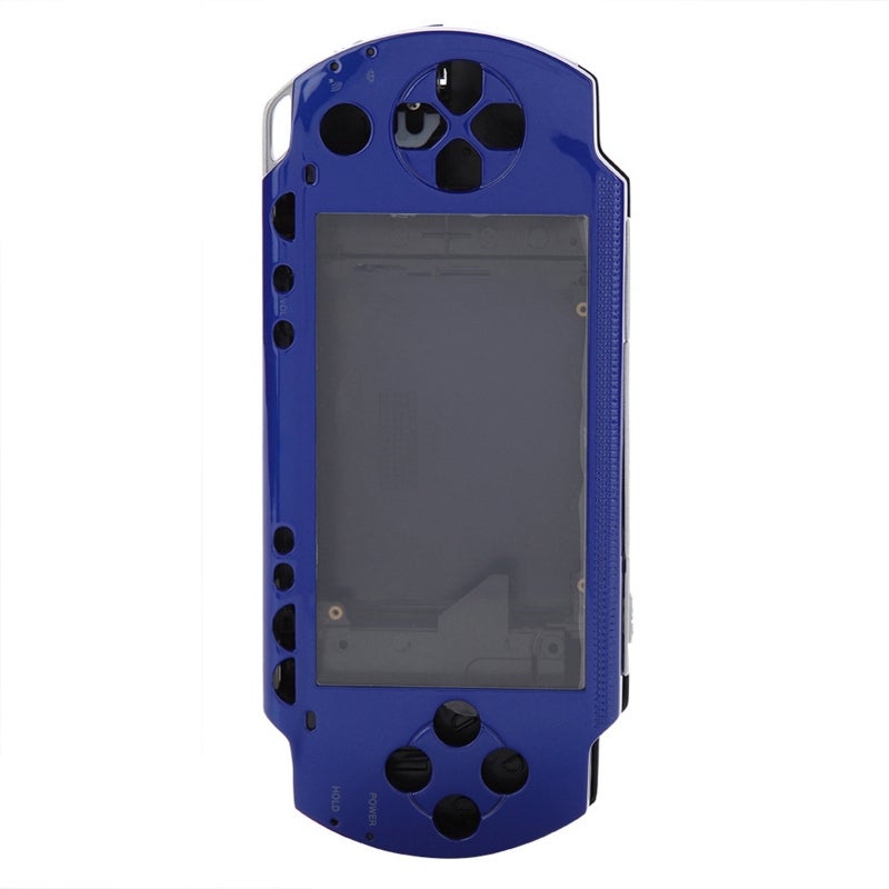 For PSP1000 Game Shell Blue Full Housing Shell Cover - High Quality PC Material with Anti-Skid Design for PSP 1000 Console Repair - Image 2