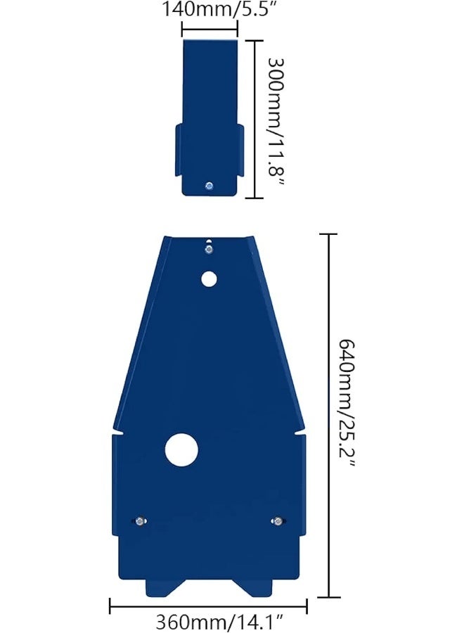 Generic Skid Plate for Yamaha Raptor 700  - Image 4