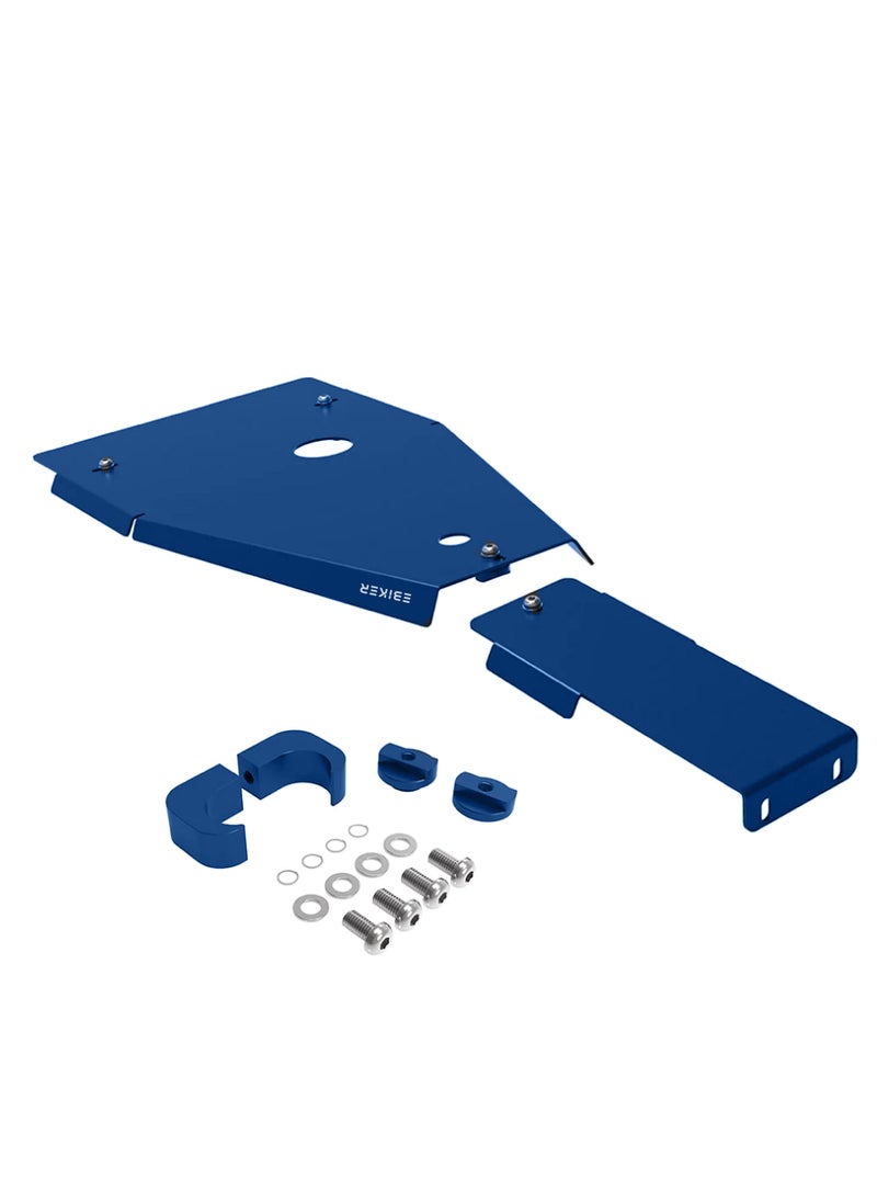 Generic Skid Plate For Yamaha Raptor 700 2006-2011 2013-2020 700R 2012-2020 Blue EB11240395  - Image 1