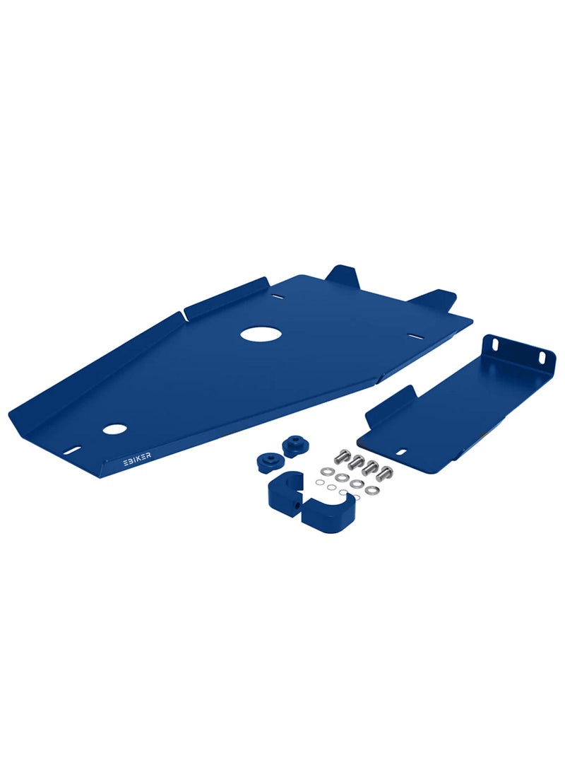 Generic Skid Plate For Yamaha Raptor 700 2006-2011 2013-2020 700R 2012-2020 Blue EB11240395  - Image 2