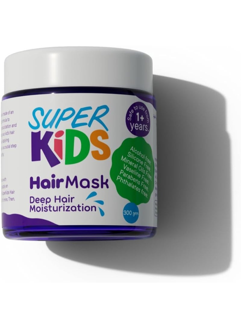 سوبر كيدز حمام كريم وماسك لترطيب الشعر العميق للأطفال - 300 جم - Image 2