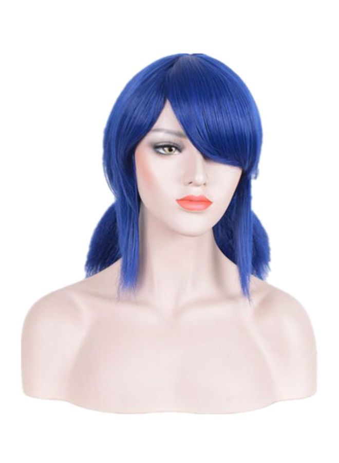 NIBEMINENT Miraculous Ladybug Anime Cosplay Wig Blue - Image 1
