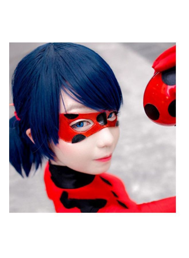 NIBEMINENT Miraculous Ladybug Anime Cosplay Wig Blue - Image 4